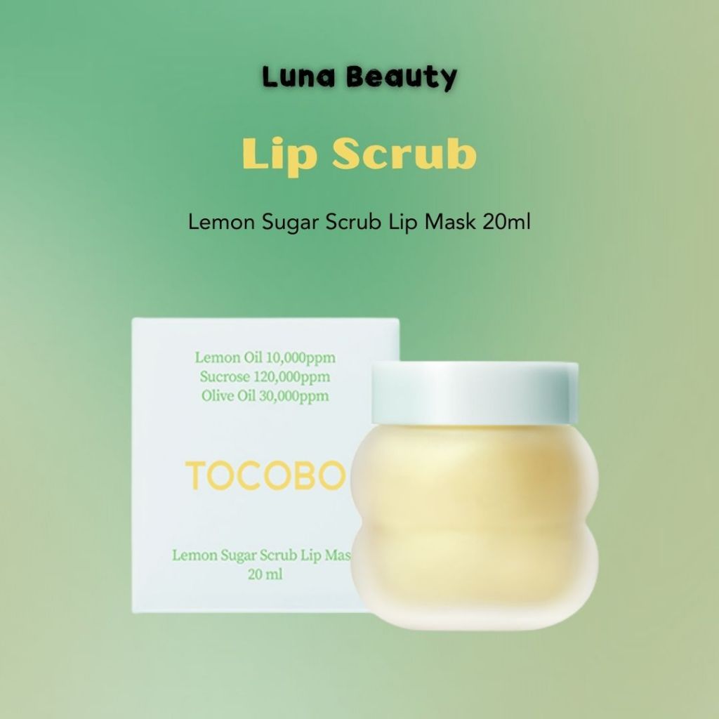 Lemon Sugar Scrub Lip Mask 20ml