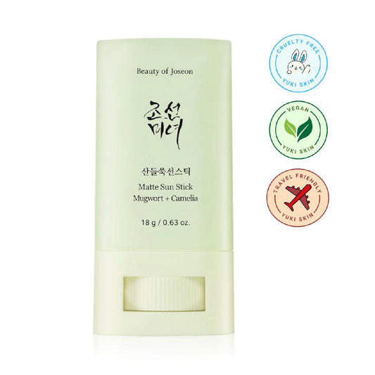 Matte Sun Stick Mugwort + Camilla 18G